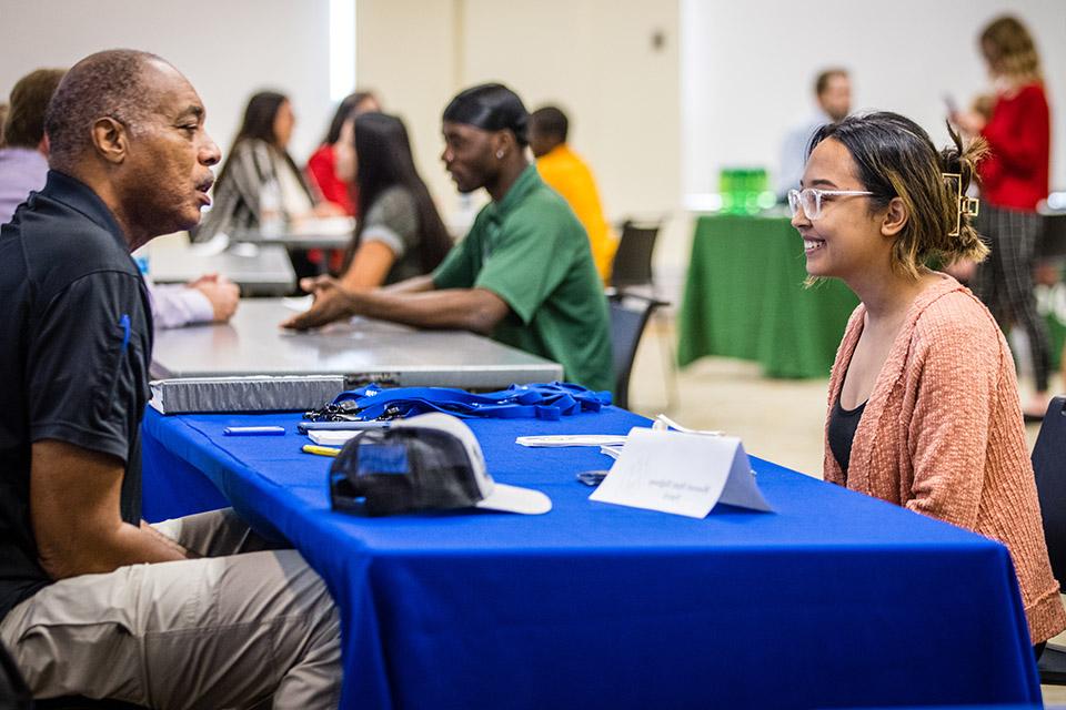 Spring Career Services events include mock interviews, career day